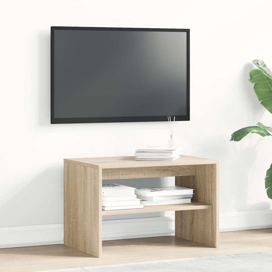 Tv-meubel 60x40x40 cm bewerkt hout sonoma eikenkleurig