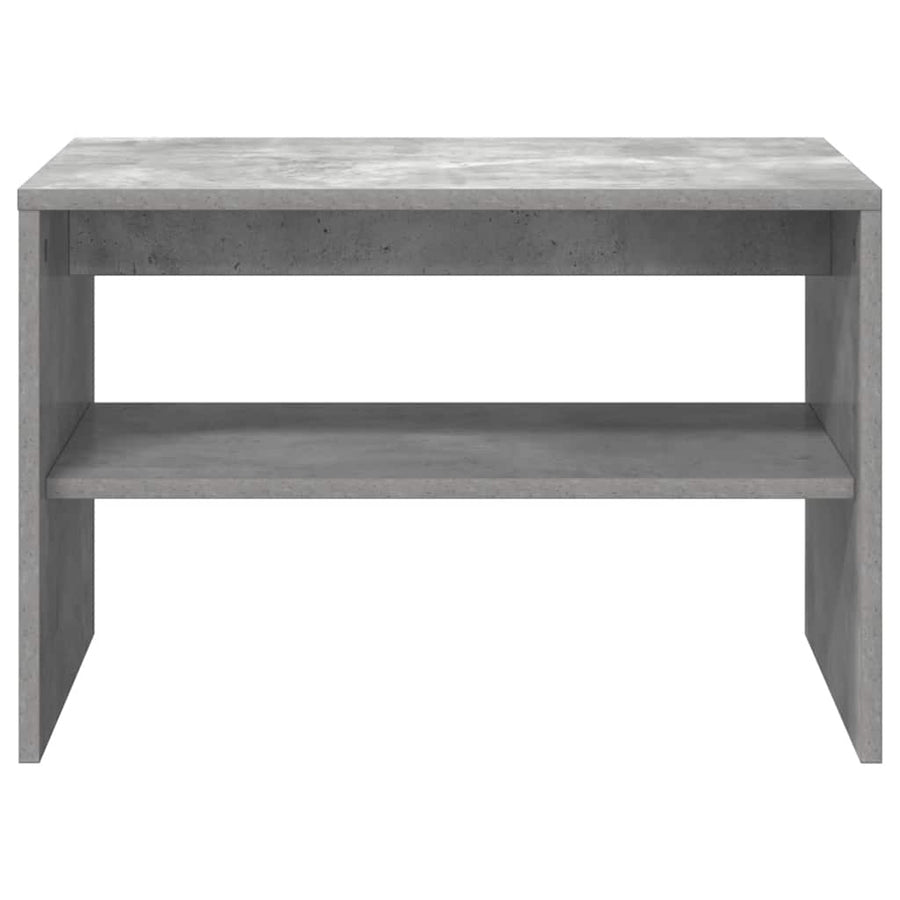 Tv-meubel 60x40x40 cm bewerkt hout betongrijs