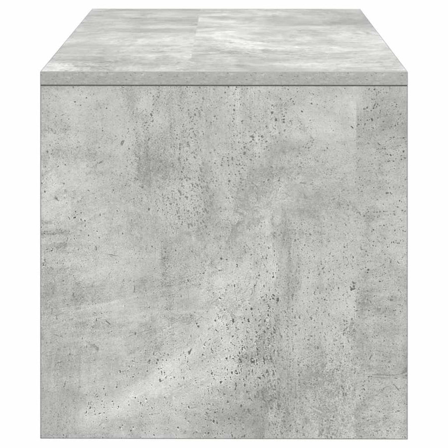 Tv-meubel 60x40x40 cm bewerkt hout betongrijs