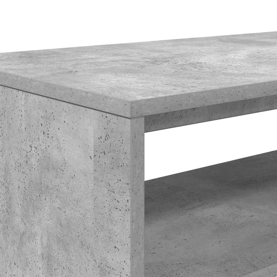 Tv-meubel 60x40x40 cm bewerkt hout betongrijs