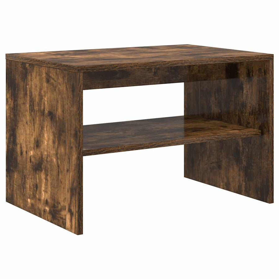 Tv-meubel 60x40x40 cm bewerkt hout gerookt eikenkleurig