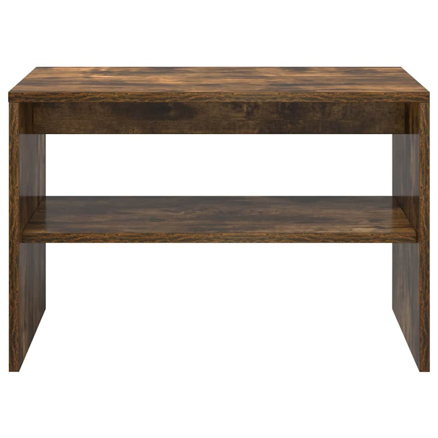 Tv-meubel 60x40x40 cm bewerkt hout gerookt eikenkleurig