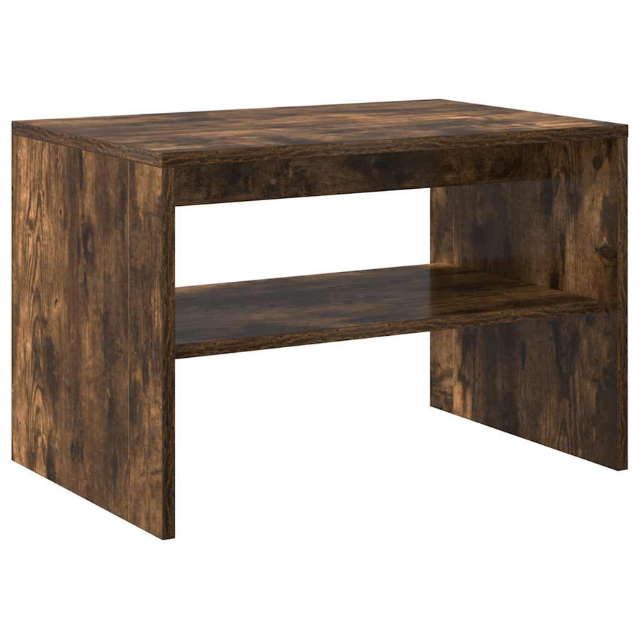 Tv-meubel 60x40x40 cm bewerkt hout gerookt eikenkleurig