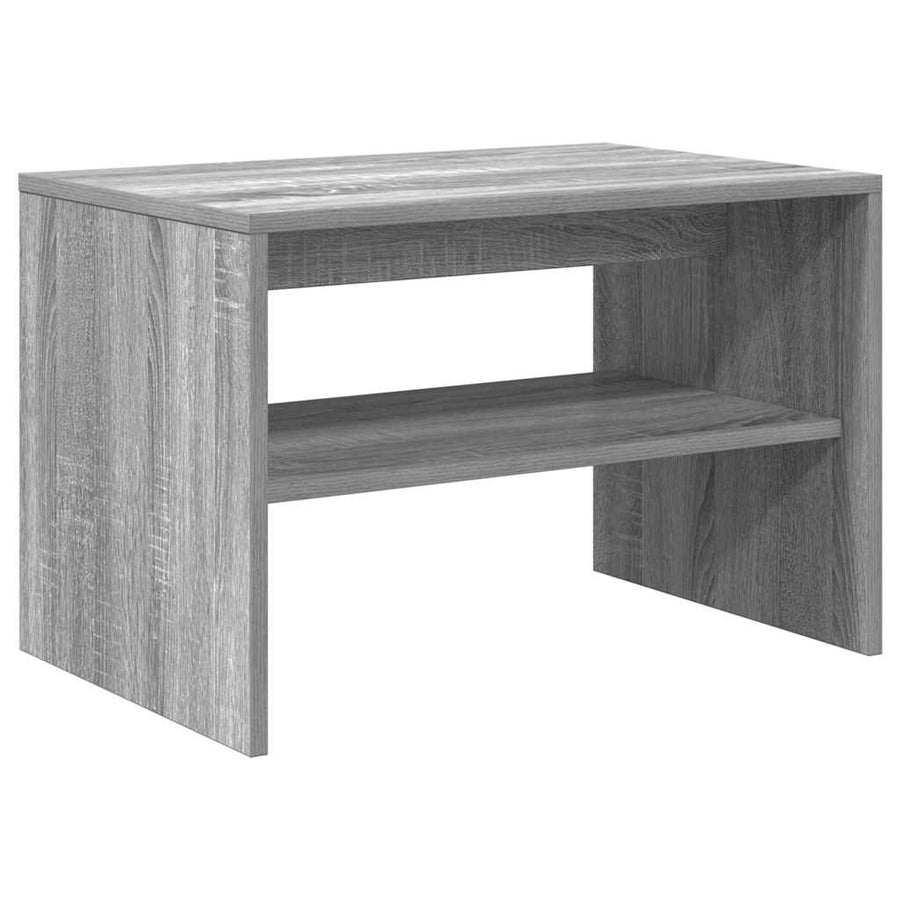 Tv-meubel 60x40x40 cm bewerkt hout grijs sonoma eikenkleurig