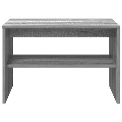 Tv-meubel 60x40x40 cm bewerkt hout grijs sonoma eikenkleurig