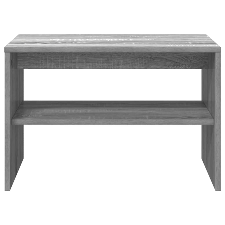 Tv-meubel 60x40x40 cm bewerkt hout grijs sonoma eikenkleurig