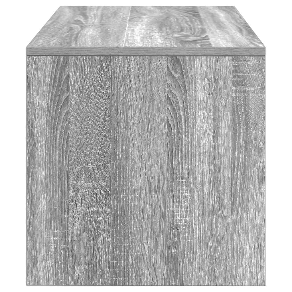 Tv-meubel 60x40x40 cm bewerkt hout grijs sonoma eikenkleurig