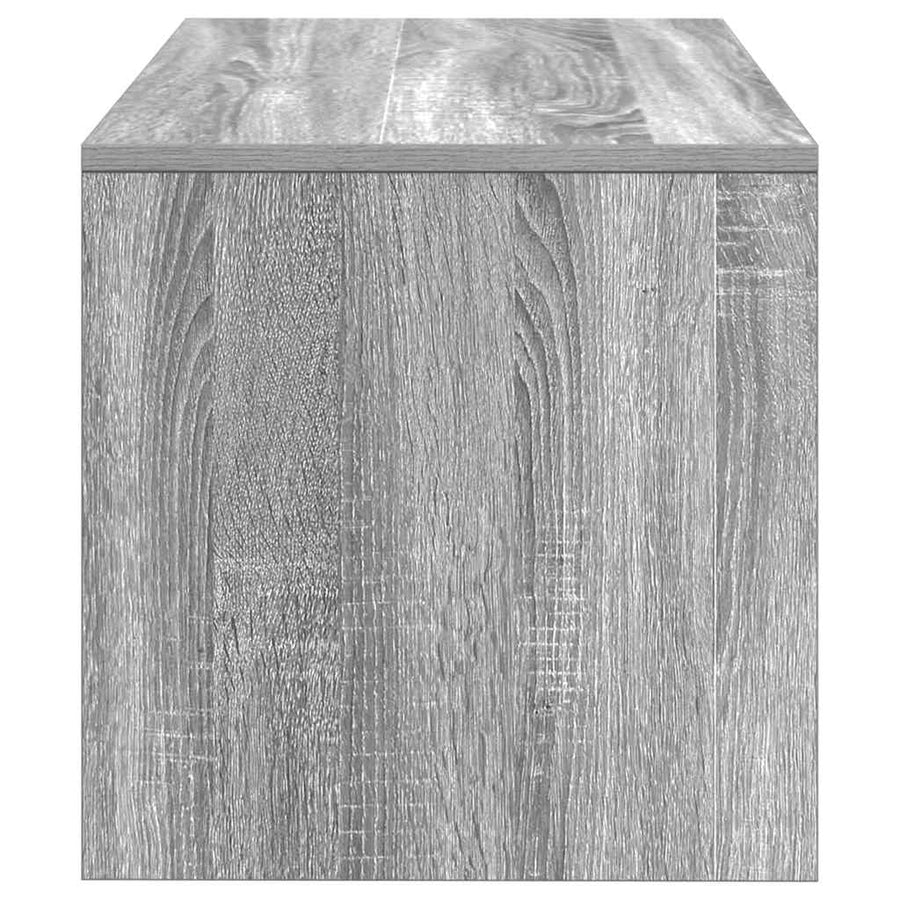 Tv-meubel 60x40x40 cm bewerkt hout grijs sonoma eikenkleurig