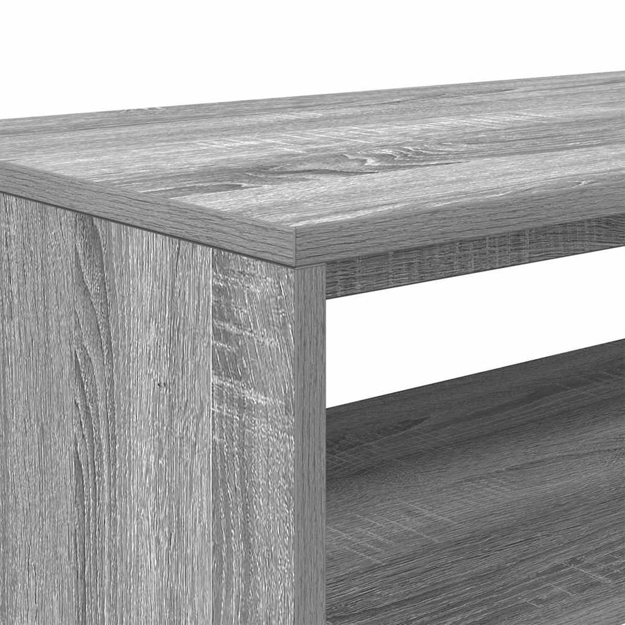 Tv-meubel 60x40x40 cm bewerkt hout grijs sonoma eikenkleurig