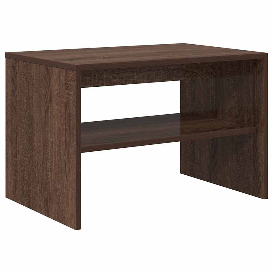 Tv-meubel 60x40x40 cm bewerkt hout bruin eikenkleur