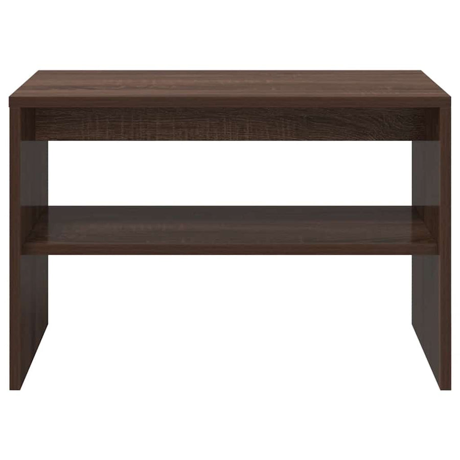 Tv-meubel 60x40x40 cm bewerkt hout bruin eikenkleur