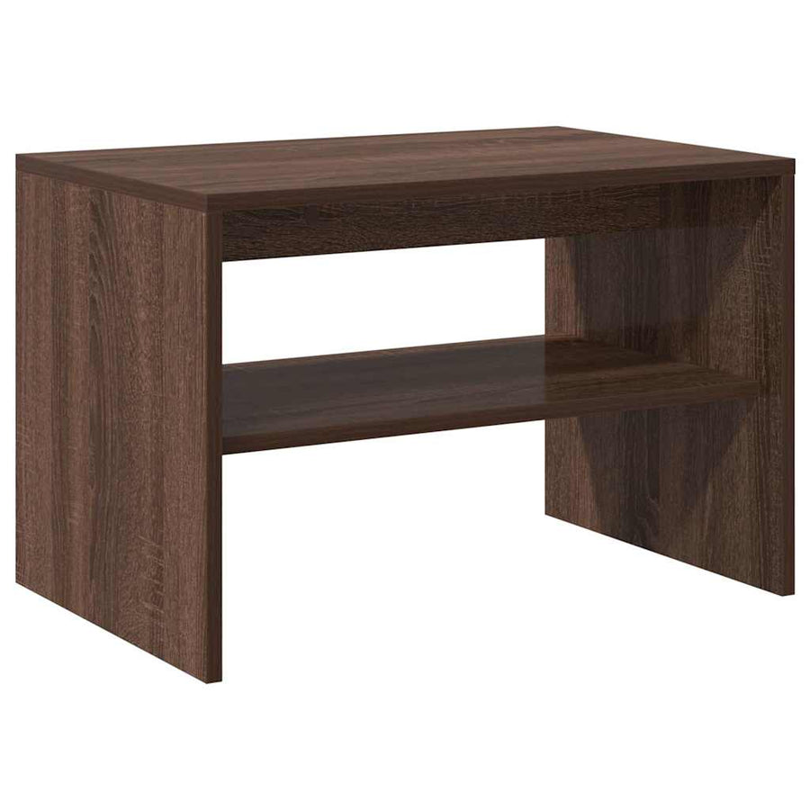Tv-meubel 60x40x40 cm bewerkt hout bruin eikenkleur