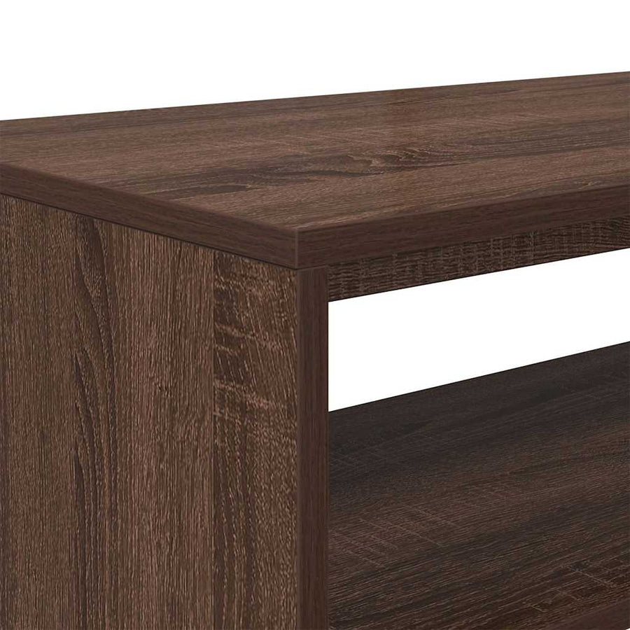 Tv-meubel 60x40x40 cm bewerkt hout bruin eikenkleur