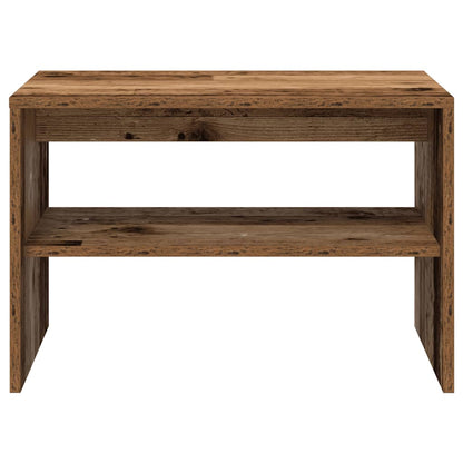 Tv-meubel 60x40x40 cm bewerkt hout oud houtkleurig