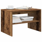 Tv-meubel 60x40x40 cm bewerkt hout oud houtkleurig
