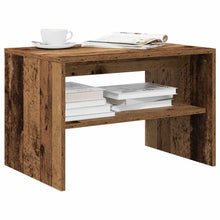 Tv-meubel 60x40x40 cm bewerkt hout oud houtkleurig