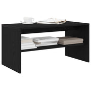 Tv-meubel 80x40x40 cm spaanplaat zwart eiken