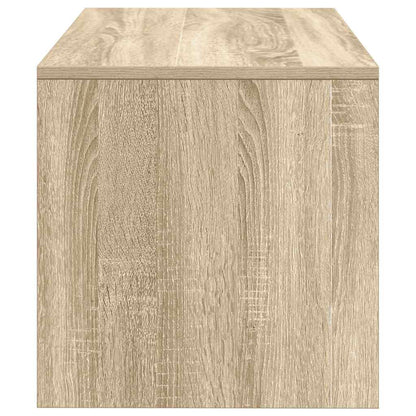 Tv-meubel 80x40x40 cm bewerkt hout sonoma eikenkleurig