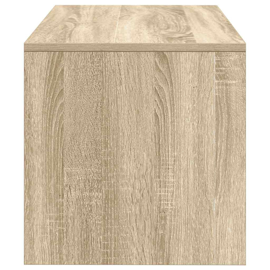 Tv-meubel 80x40x40 cm bewerkt hout sonoma eikenkleurig