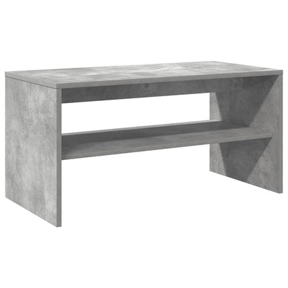Tv-meubel 80x40x40 cm bewerkt hout betongrijs
