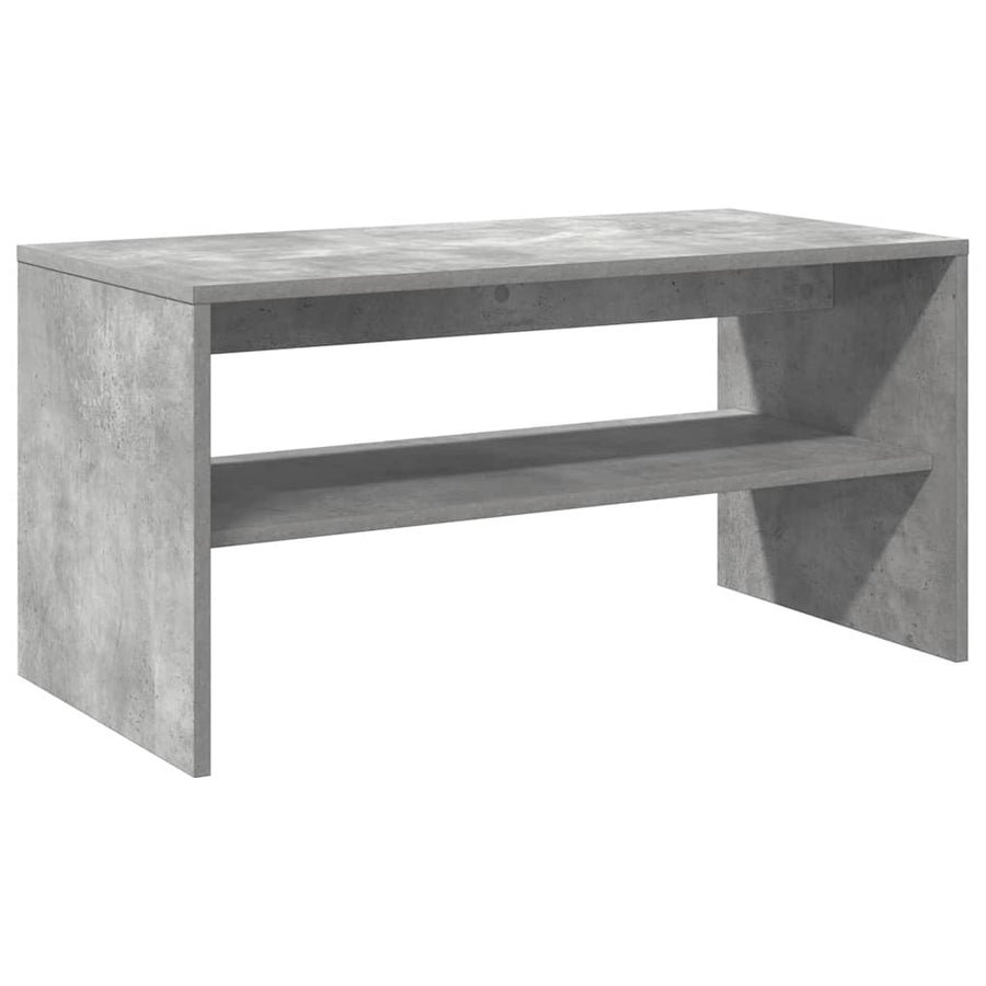 Tv-meubel 80x40x40 cm bewerkt hout betongrijs