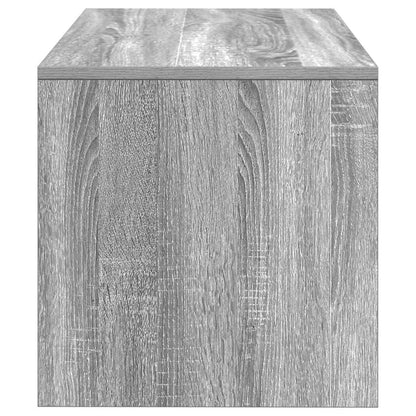 Tv-meubel 80x40x40 cm bewerkt hout grijs sonoma eikenkleurig
