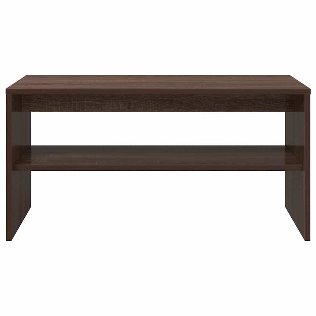 Tv-meubel 80x40x40 cm bewerkt hout bruin eikenkleur