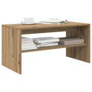 Tv-meubel 80x40x40 cm bewerkt hout eikenkleur