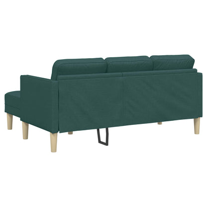 Bankstel Met Kussen 2 Pcs Polyester Donkergroen