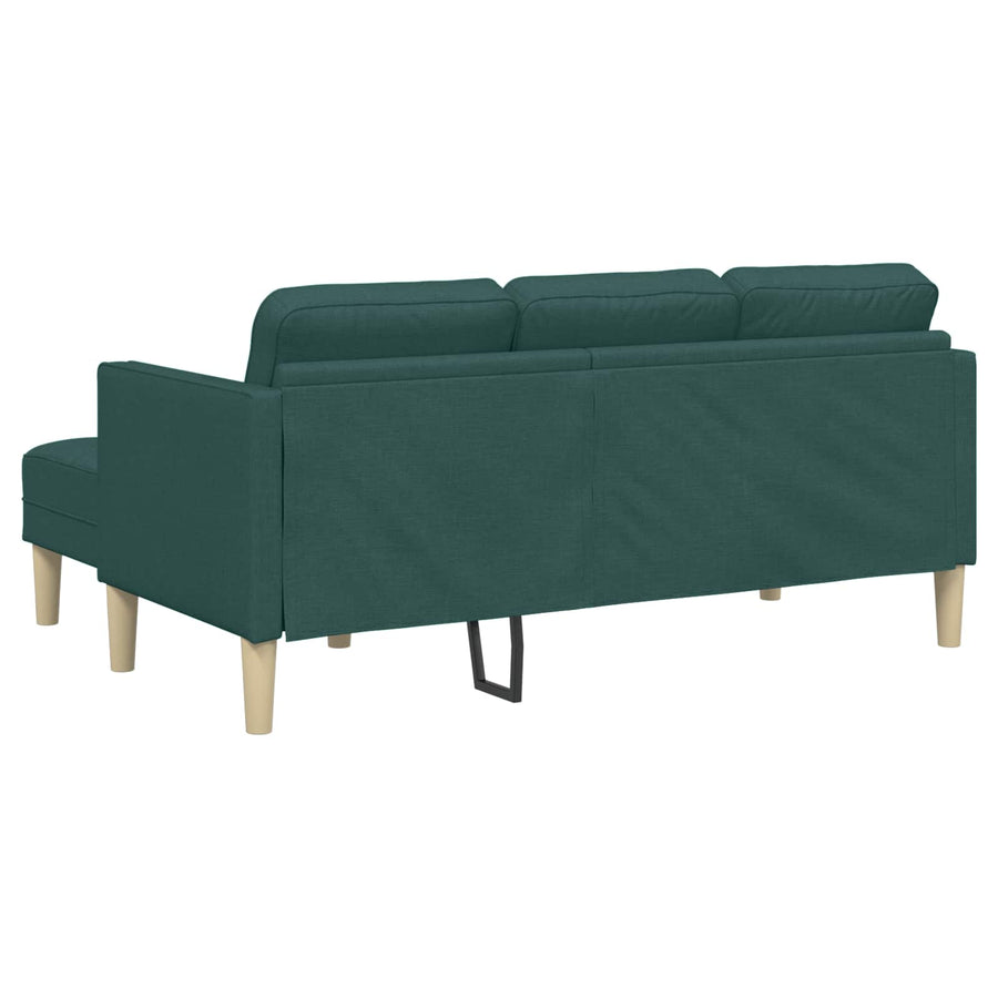 Bankstel Met Kussen 2 Pcs Polyester Donkergroen