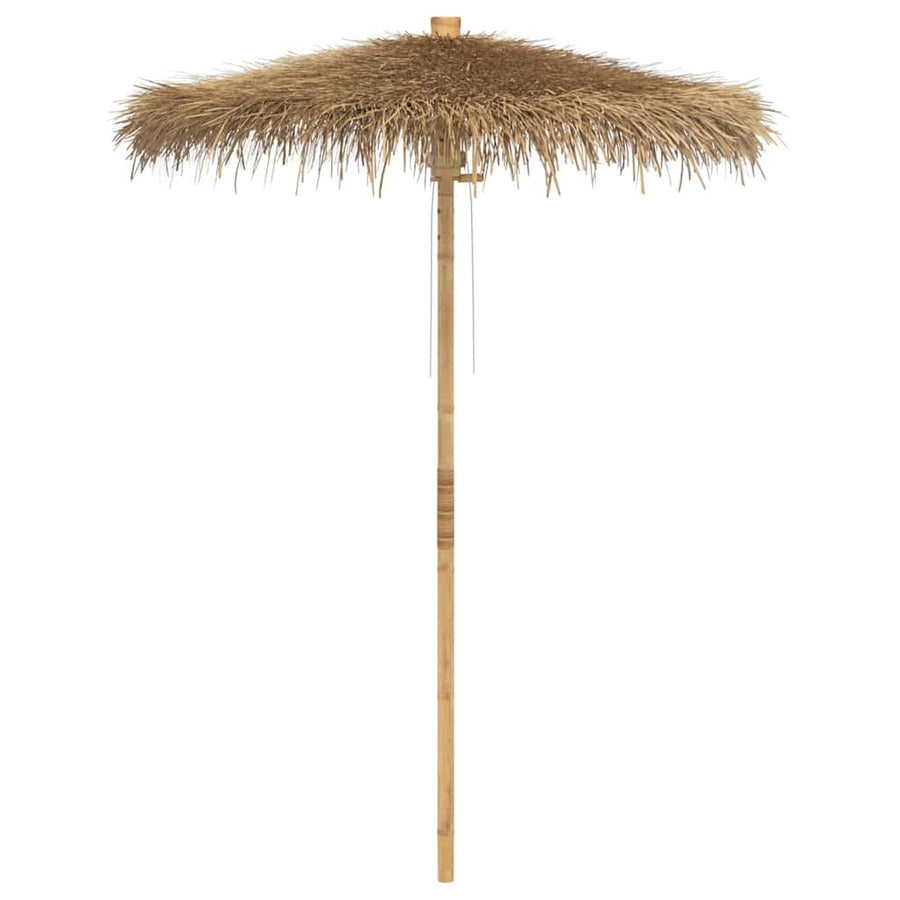 Tiki Paraplu met Bananenblad Luifel 180 cm Bamboe