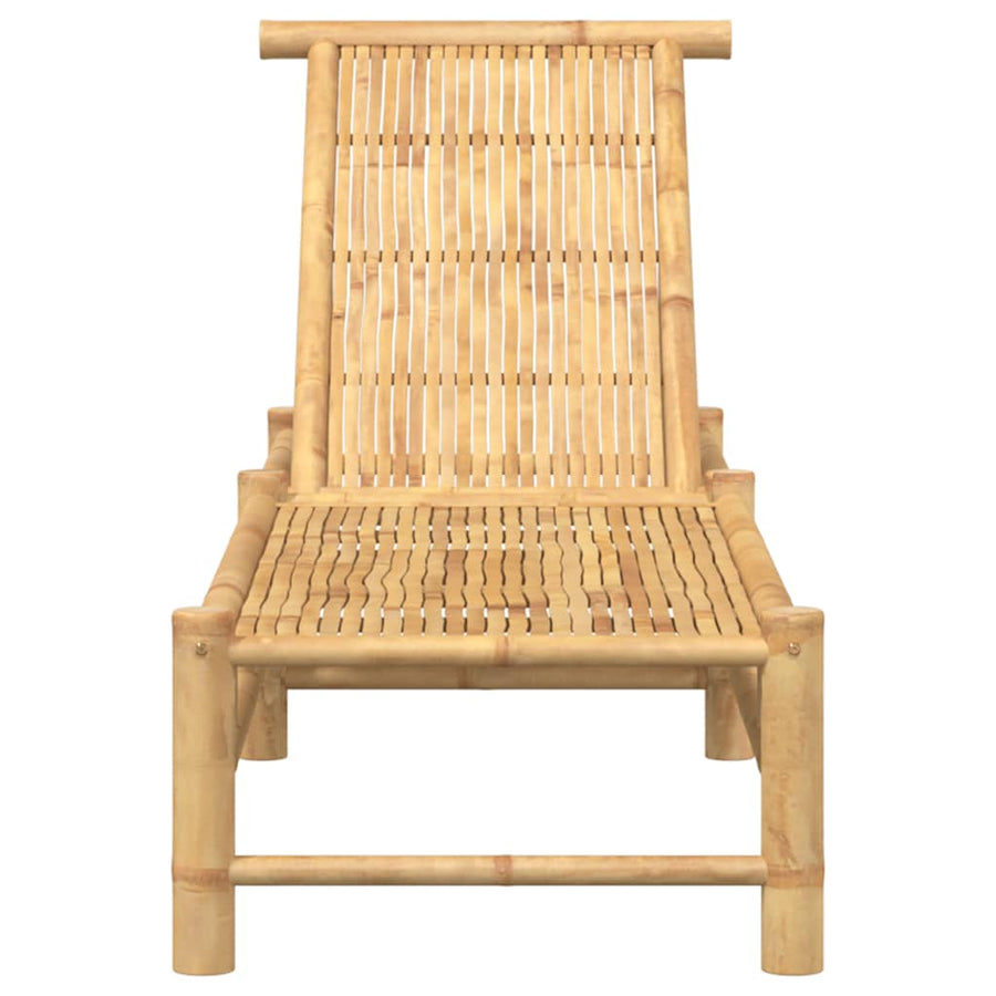 Ligbed 55X199X30 Cm Bamboe Bruin