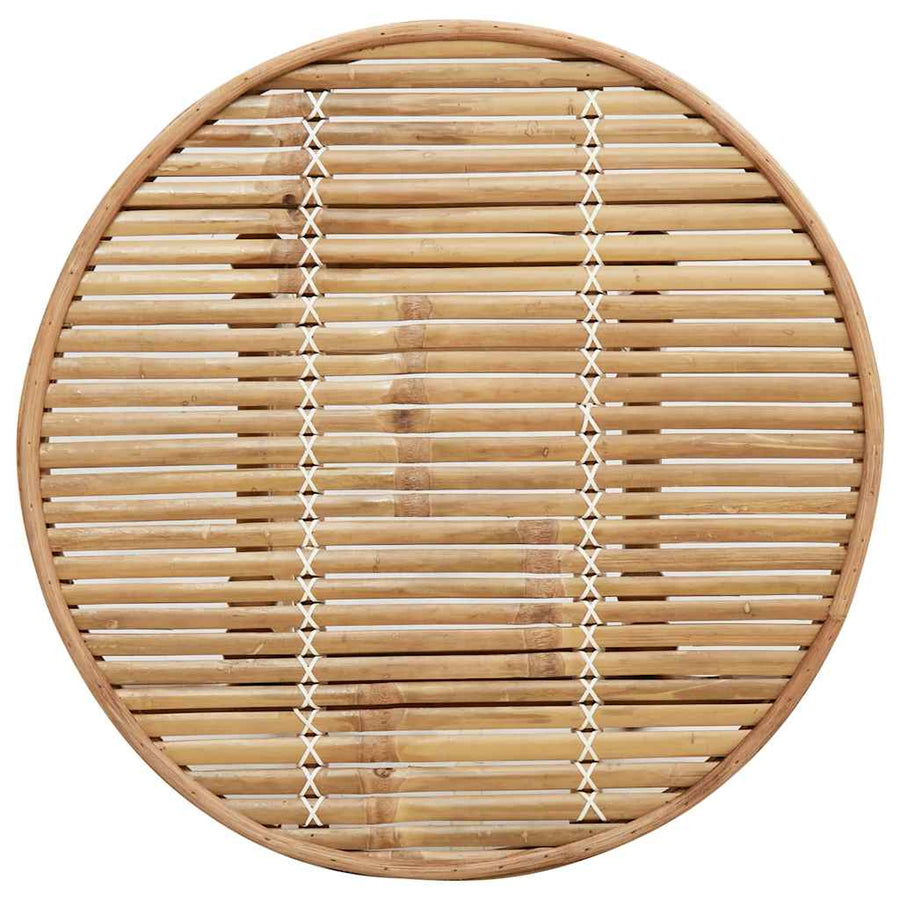Bartafel Voor Buiten Rond Ø55X100 Cm Bamboe