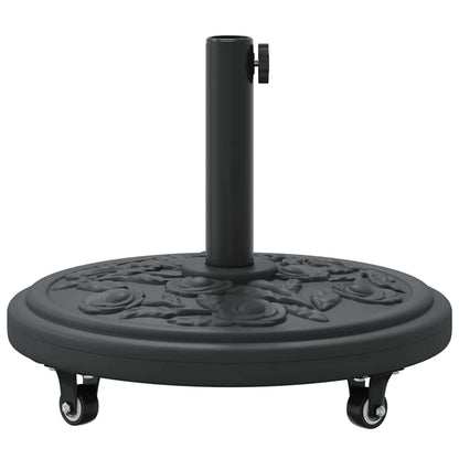 Parasolvoet Zwart Ø38-48 mm PE en beton en ijzer