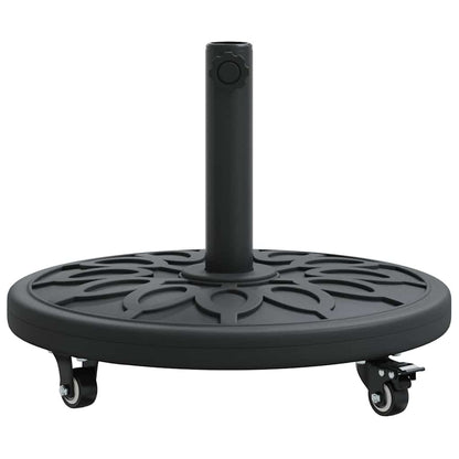 Parasolvoet Zwart Ø38-48 mm PE en beton en ijzer
