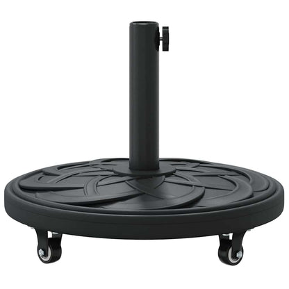 Parasolvoet Zwart Ø38-48 mm PE en beton en ijzer