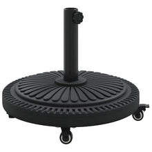 Parasolvoet Zwart Ø38-48 mm PE en beton en ijzer