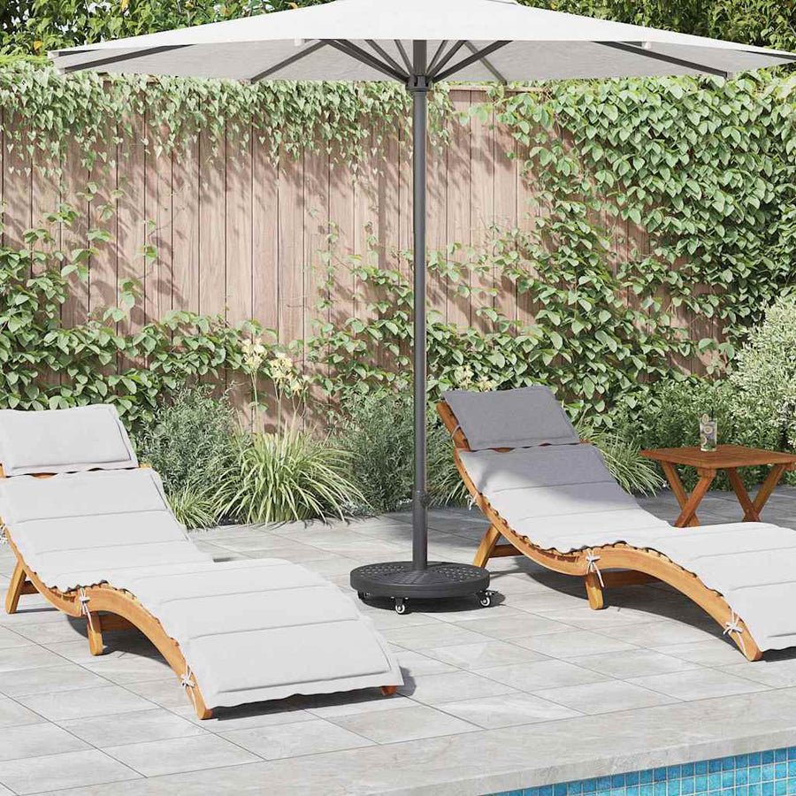Parasolvoet Art Deco Zwart Ø 45 x 39,5 cm IJzer