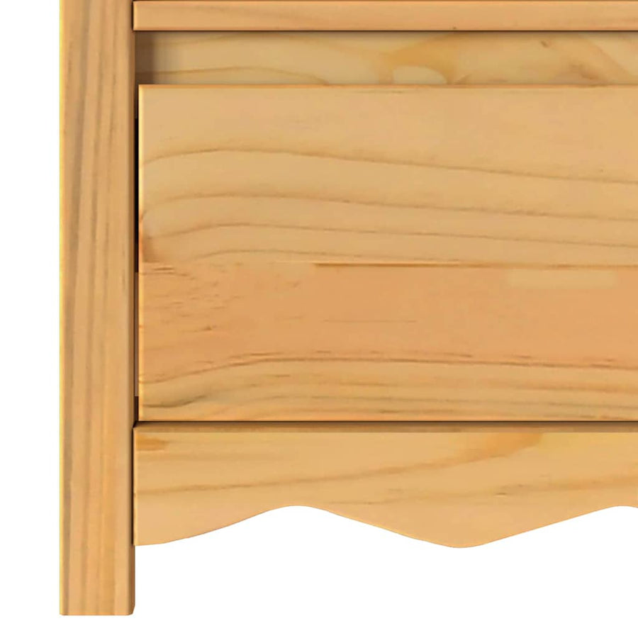 TV Kast Drammen Eiken 99 x 43 x 55 cm Massief grenenhout