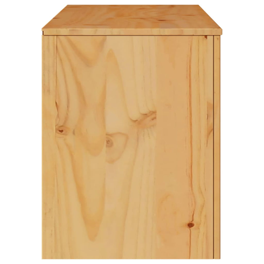TV Kast Drammen Eiken 99 x 43 x 55 cm Massief grenenhout