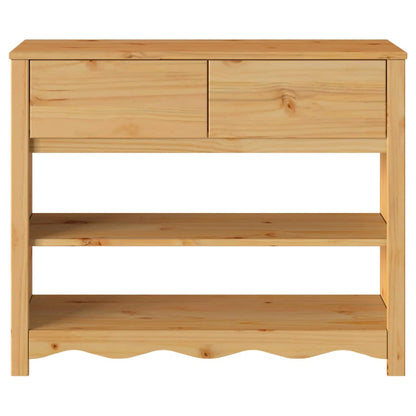 Wandtafel Drammen Eiken 89,5 x 37 x 73 cm Massief grenenhout