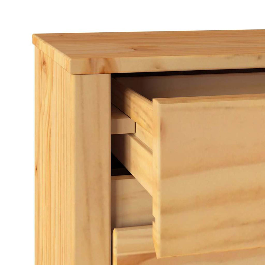 Salontafel Drammen Eiken 45 x 35 x 56 cm Massief grenenhout