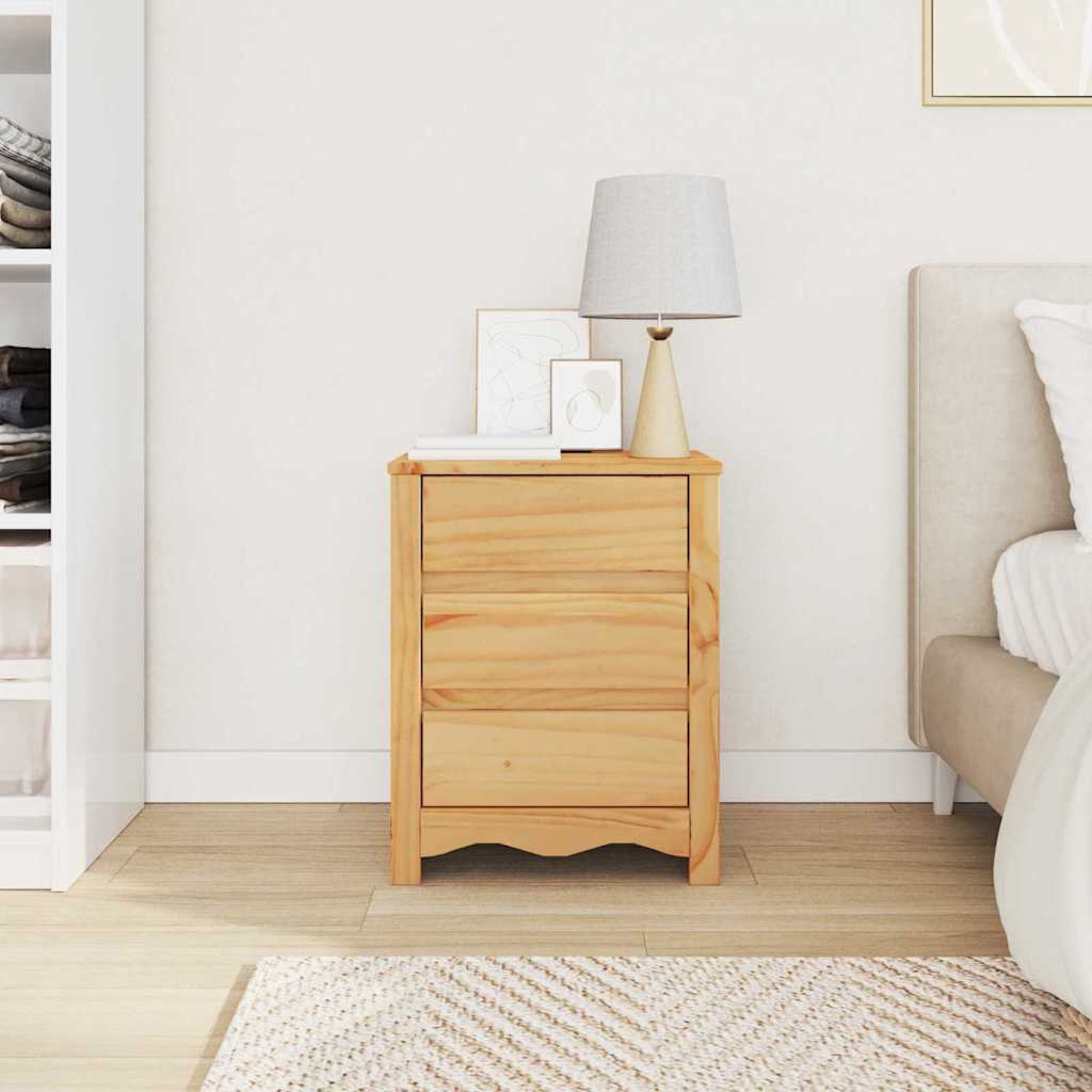 Salontafel Drammen Eiken 45 x 35 x 56 cm Massief grenenhout