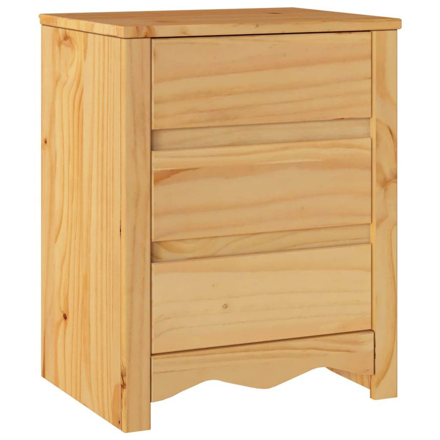 Salontafel Drammen Eiken 45 x 35 x 56 cm Massief grenenhout