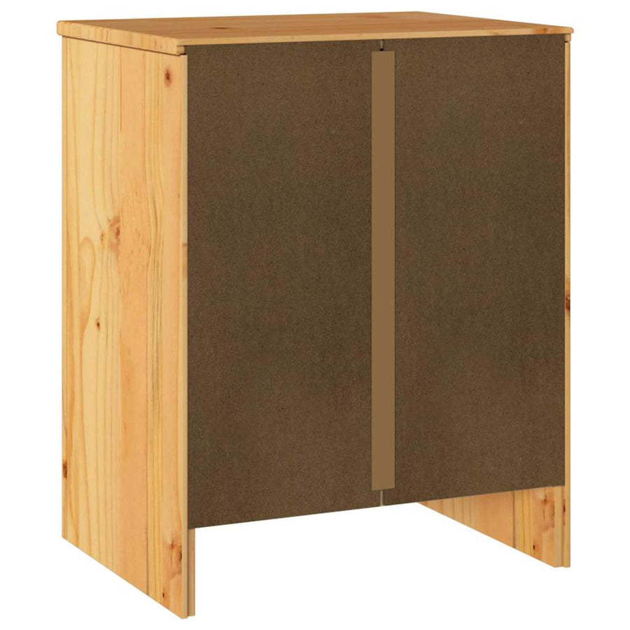 Salontafel Drammen Eiken 45 x 35 x 56 cm Massief grenenhout
