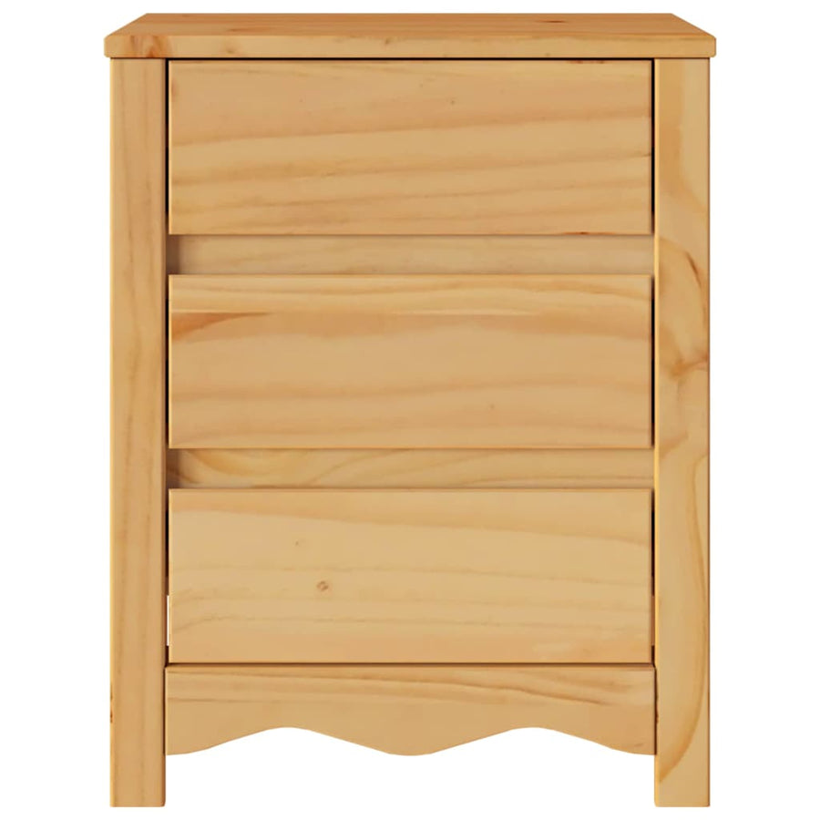 Salontafel Drammen Eiken 45 x 35 x 56 cm Massief grenenhout