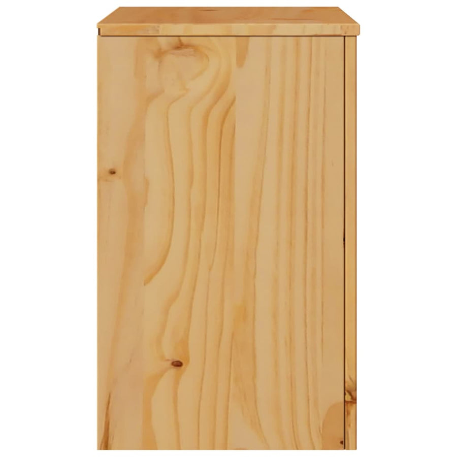 Salontafel Drammen Eiken 45 x 35 x 56 cm Massief grenenhout