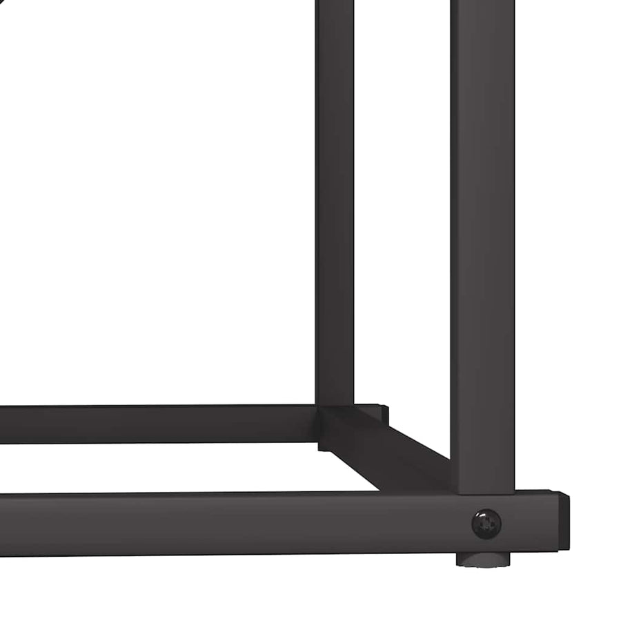Brandhoutrek 70x43x34,5 cm koudgewalst staal zwart