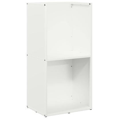 Brandhoutrek 40x30x80 cm koudgewalst staal wit