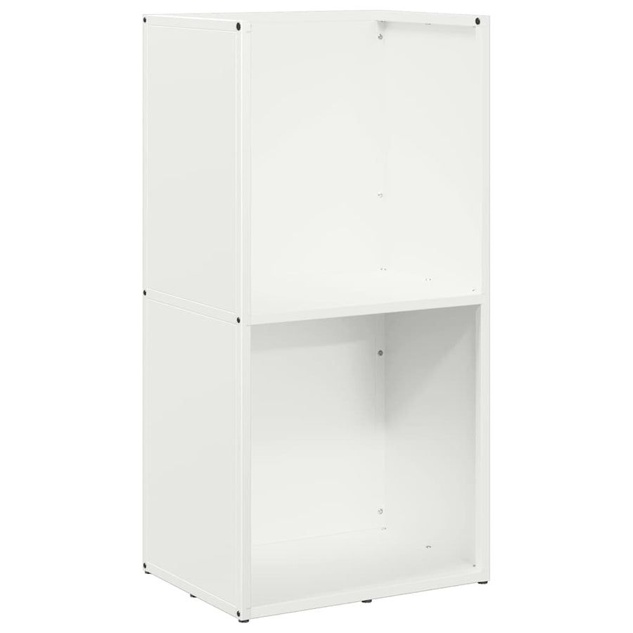 Brandhoutrek 40x30x80 cm koudgewalst staal wit
